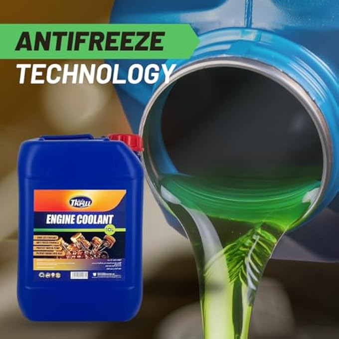 Thrill ENGINE COOLANT 10L CAN  HIGH-PERFORMANCE ANTIFREEZE FOR ALL-SEASON PROTECTION - Image 4